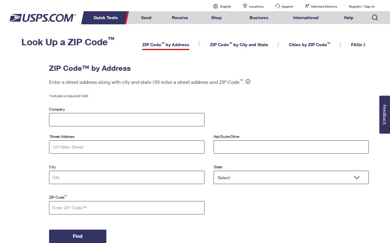 Pleasanton ZIP code directory USPS address lookup